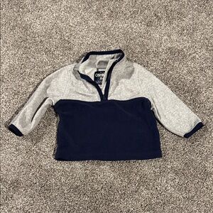 OshKosh B'gosh Two-Tone Gray and Navy Sweatshirt